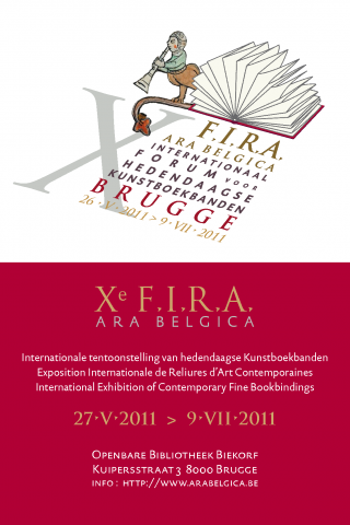 X e F.I.R.A. FORUM INTERNATIONAL DE LA RELIURE D'ART & EXPOSITION de RELIURES jusqu'au 9 juillet 2011