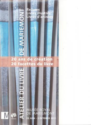 20 ANS de CREATION / FACETTES du LIVRE