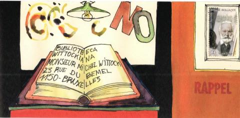 Roger Dewint, Aux pieds de la lettre 2, Mail Art
