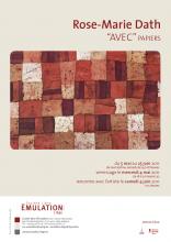 "AVEC"  PAPIERS     - Rose Marie DATH-    Liège
