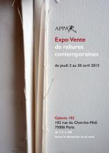 EXPO VENTE de reliures contemporaines  association APPAR