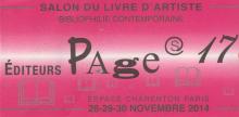 Page 17  Salon du livre d'artiste Paris (Fr)